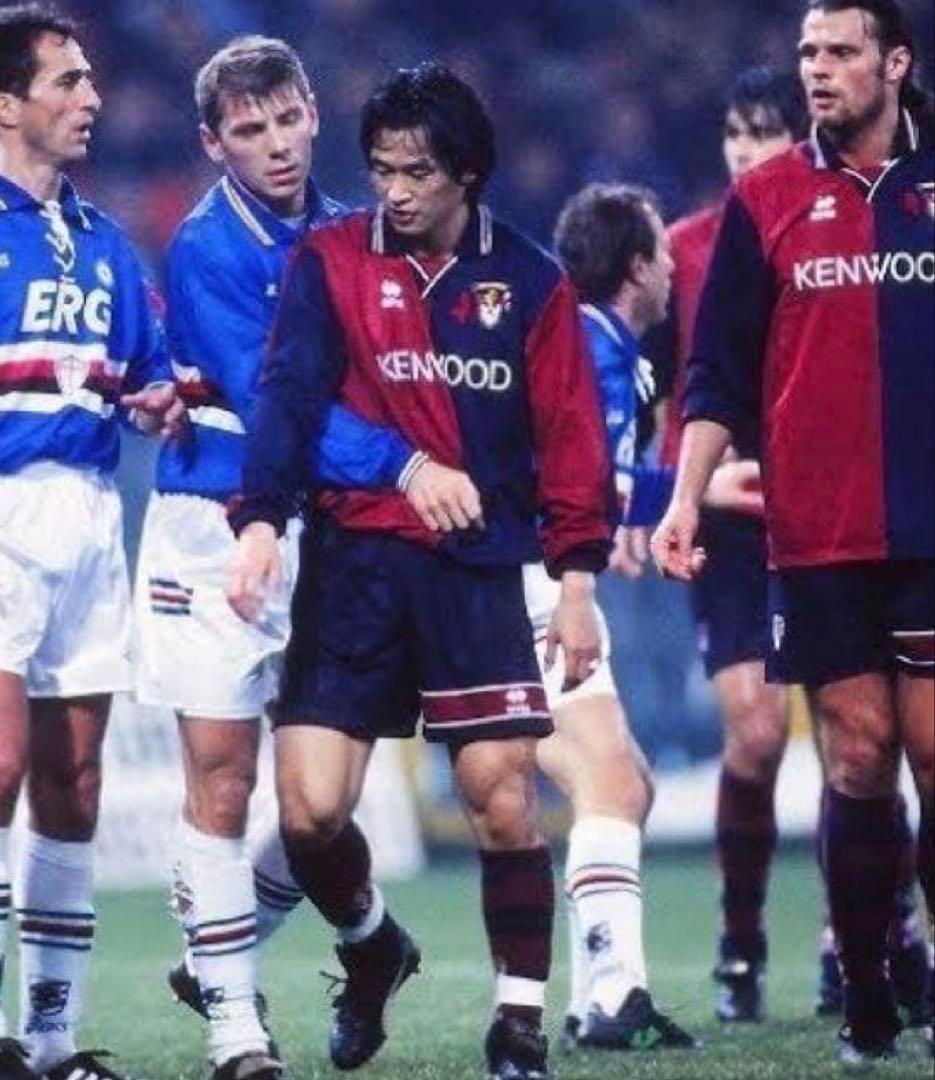 希少　三浦和良　背番号11 ジェノア　94/95 　長袖！超レア