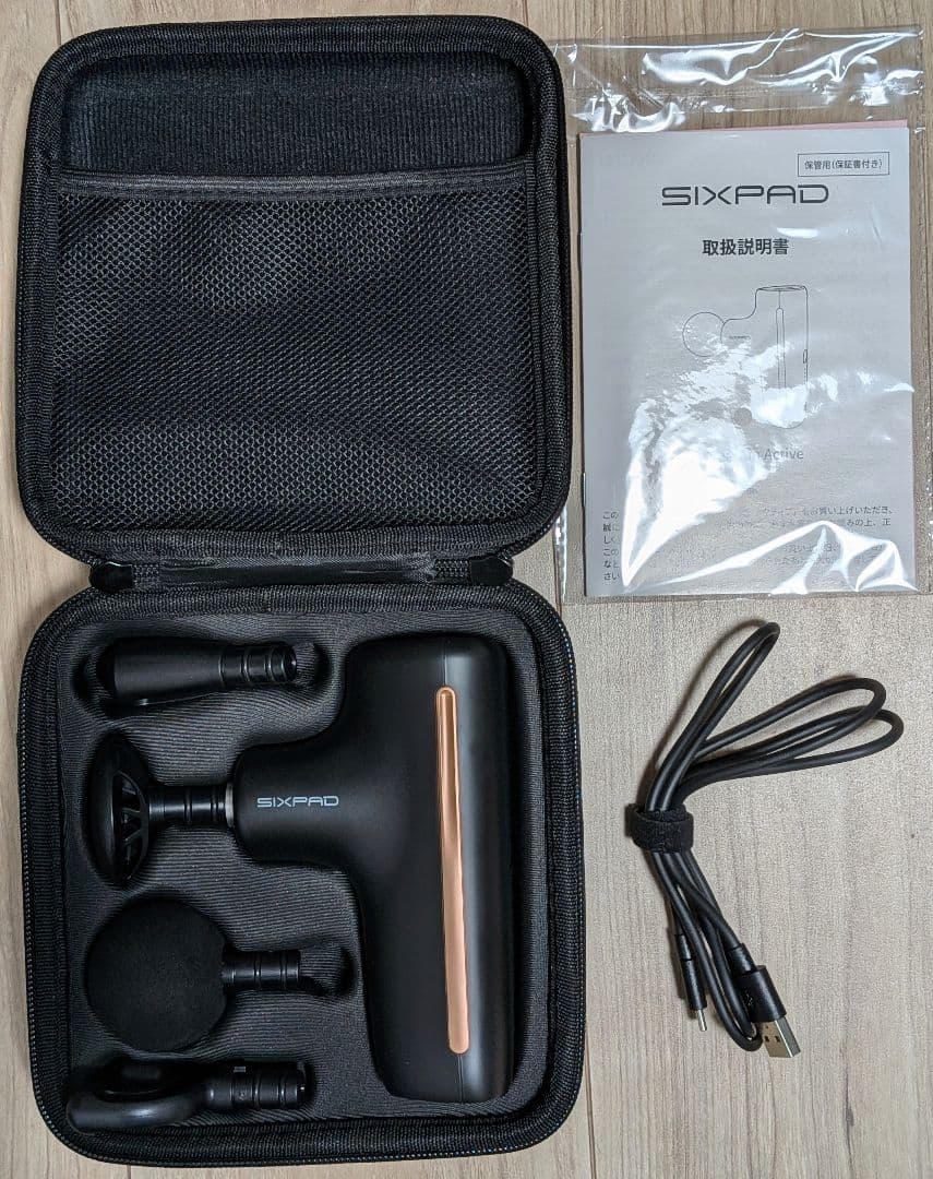 SIXPAD Power Gun Active シックスパッド ブラック