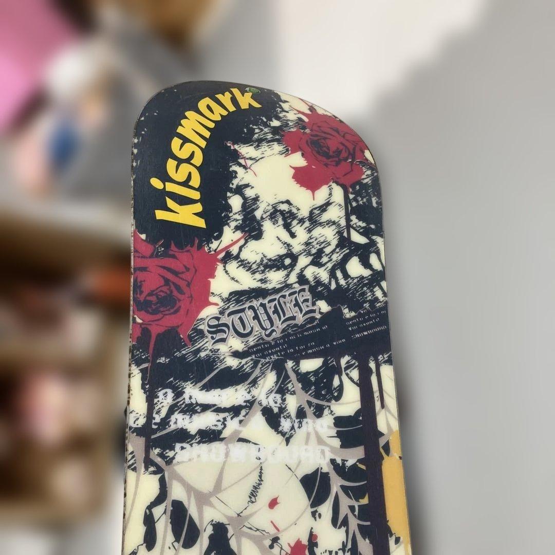 値下げ！kissmark★スノーボード板・ビンディングセット（バッグ付き）148