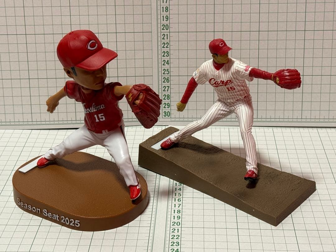 【値下げ】 広島 カープ 黒田博樹　ボブルヘッド ＆ フィギュア