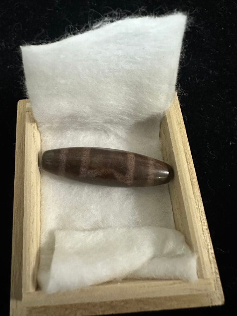 紅朱砂　天地天珠