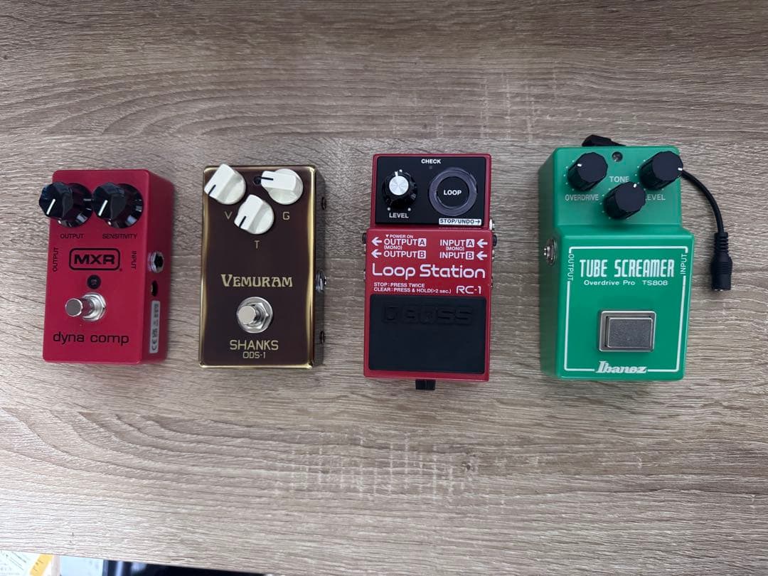 ギターエフェクター4点セット