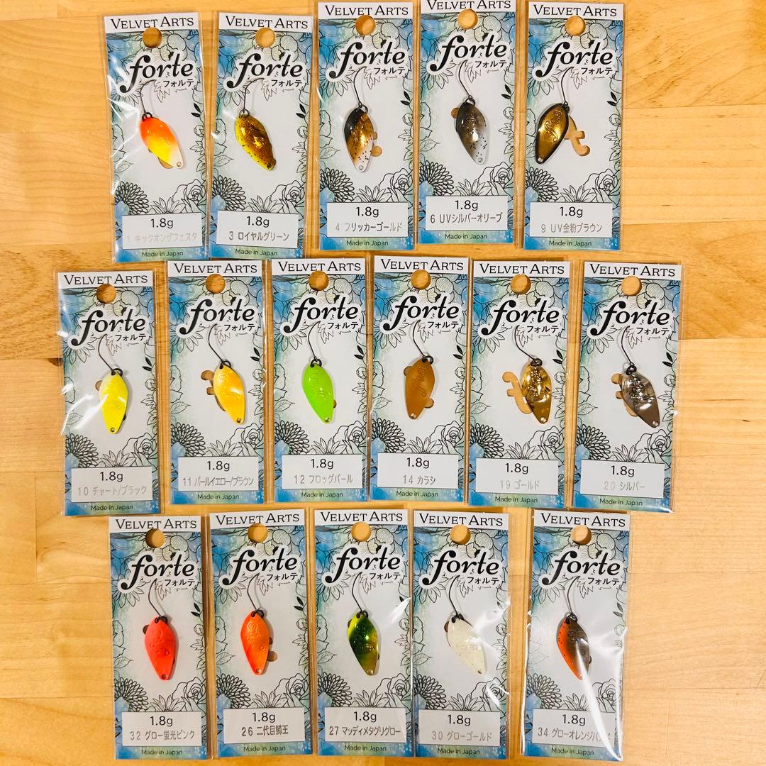 新品 ベルベットアーツ フォルテ 1.8g 16枚セット
