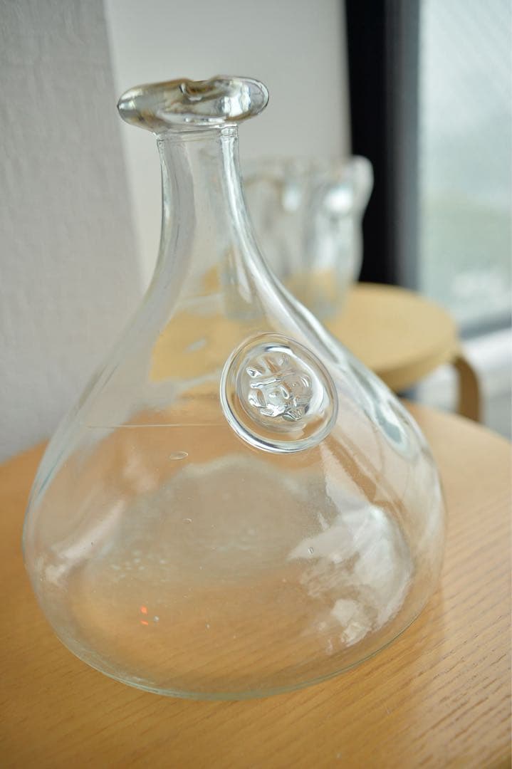 【希少Lサイズ】IDEE購入 ホルムガード バイキング デキャンタ クリア