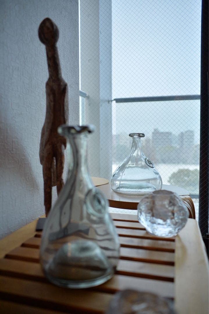 【希少Lサイズ】IDEE購入 ホルムガード バイキング デキャンタ クリア