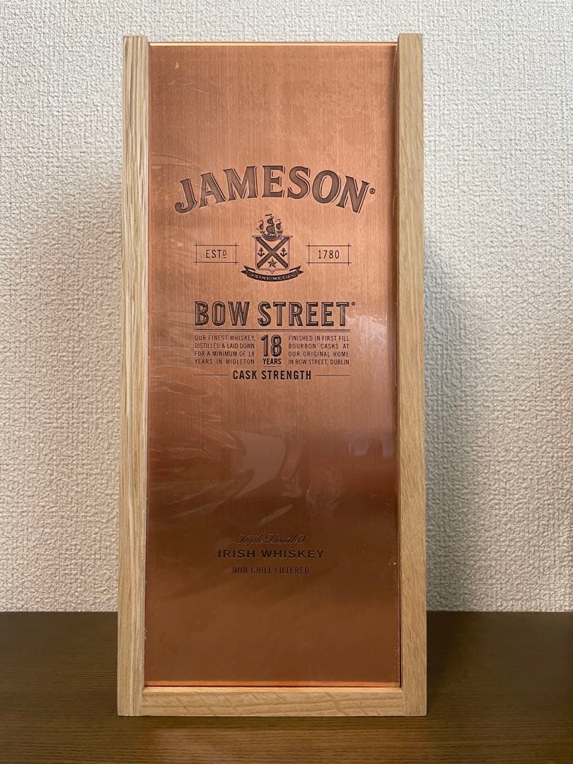 ジェムソン JAMESON ボウ・ストリート 18年 カスクストレングス