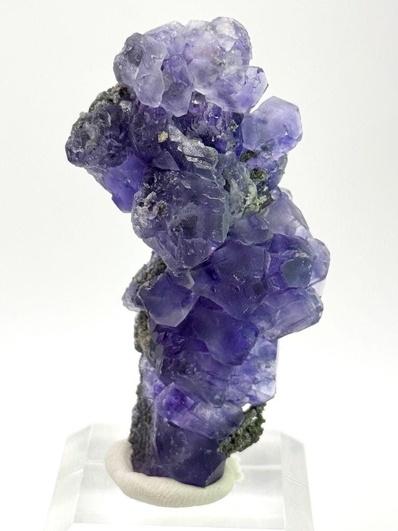 『ツリー』タンザナイト　フローライト　原石　鉱物標本　天然石　蛍石