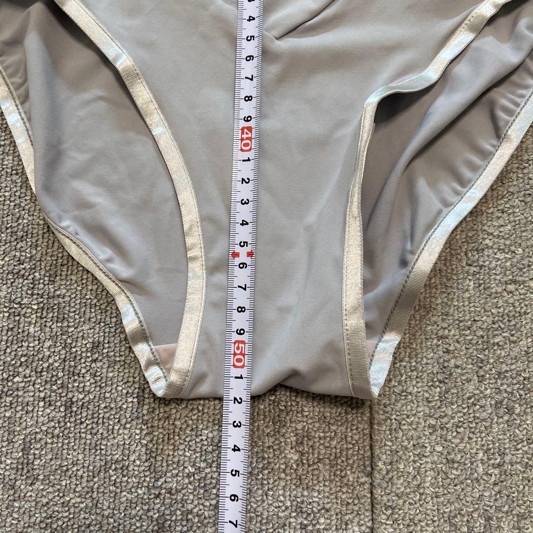 EMOIR バレエ キャミソールレオタード グレー