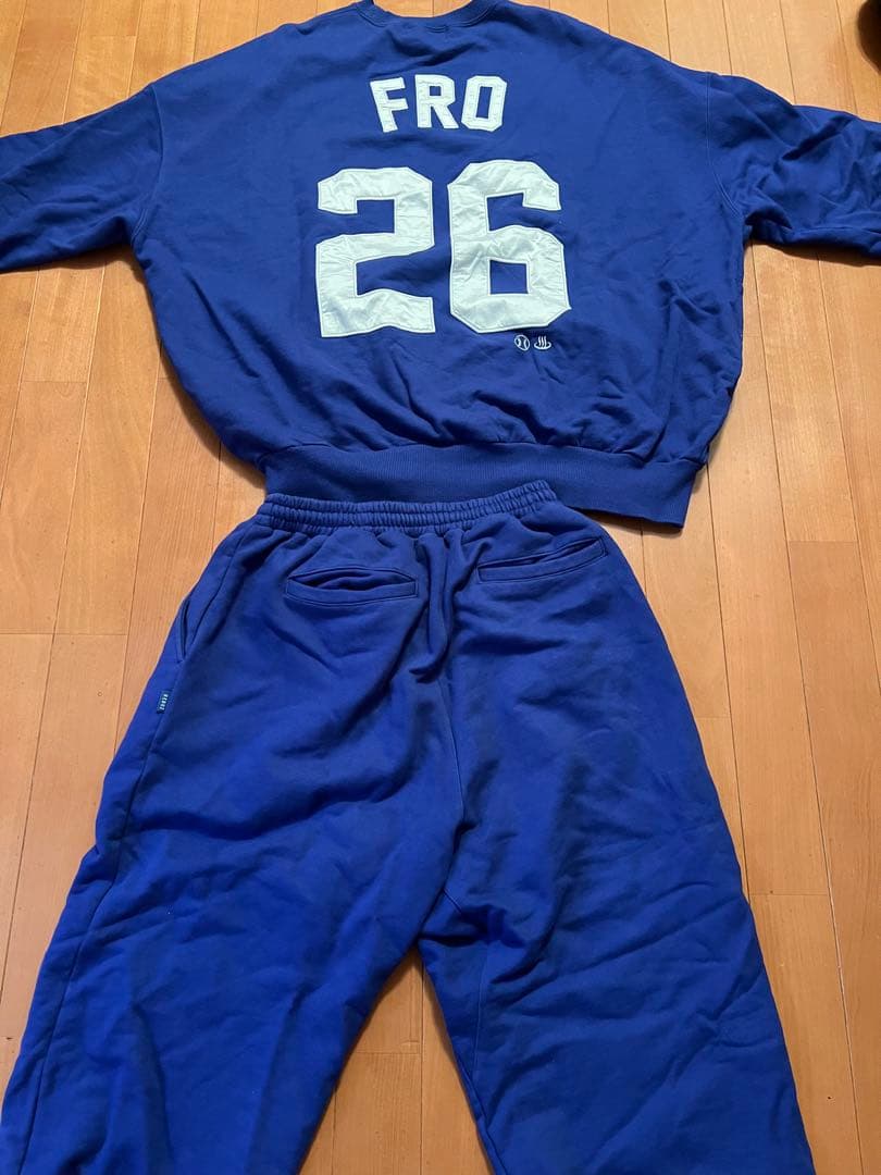 Keboz ケボズ　Keboz×froclubスウェットトレーナー セットアップ