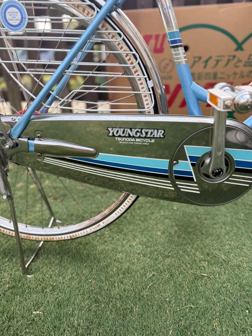 昭和レトロ ツノダ 婦人スポーツ車 未使用 箱入り新品 フレンチユ今日だけ値下げ