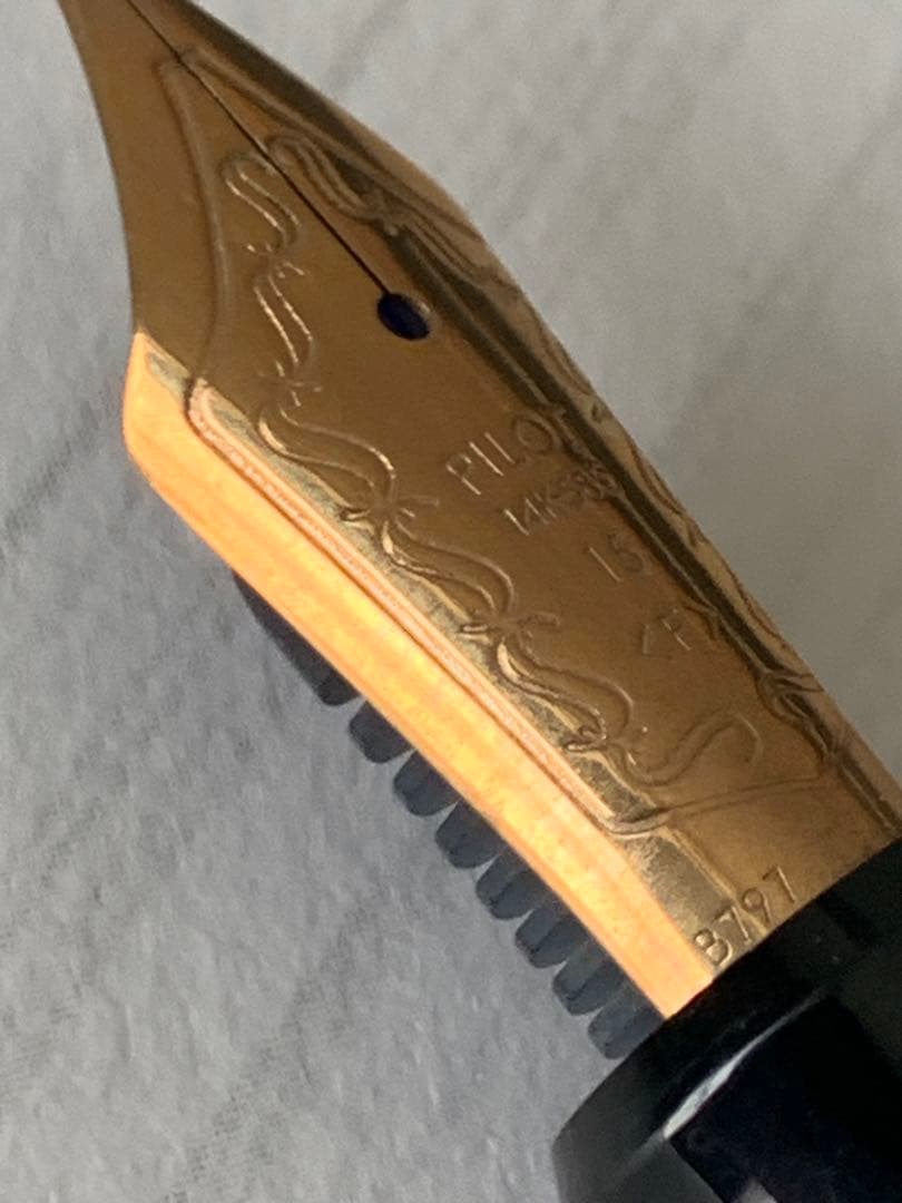PILOT パイロット 743 万年筆 14K F字