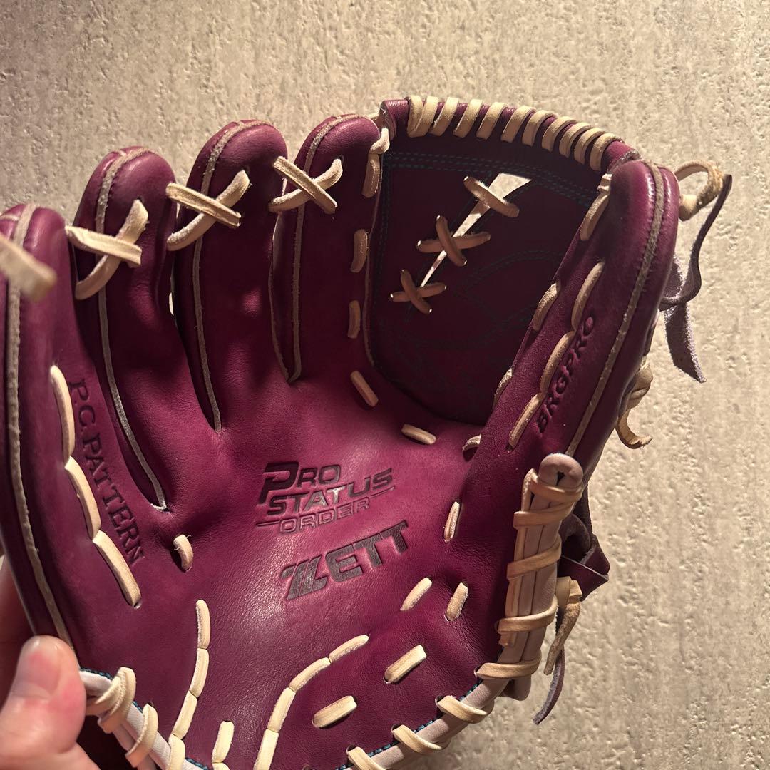 ZETT プロステータス 投手用軟式オーダーグローブ千賀仕様　値下げ可能