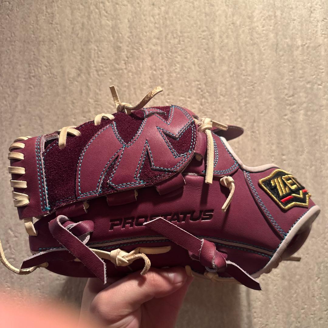 ZETT プロステータス 投手用軟式オーダーグローブ千賀仕様　値下げ可能