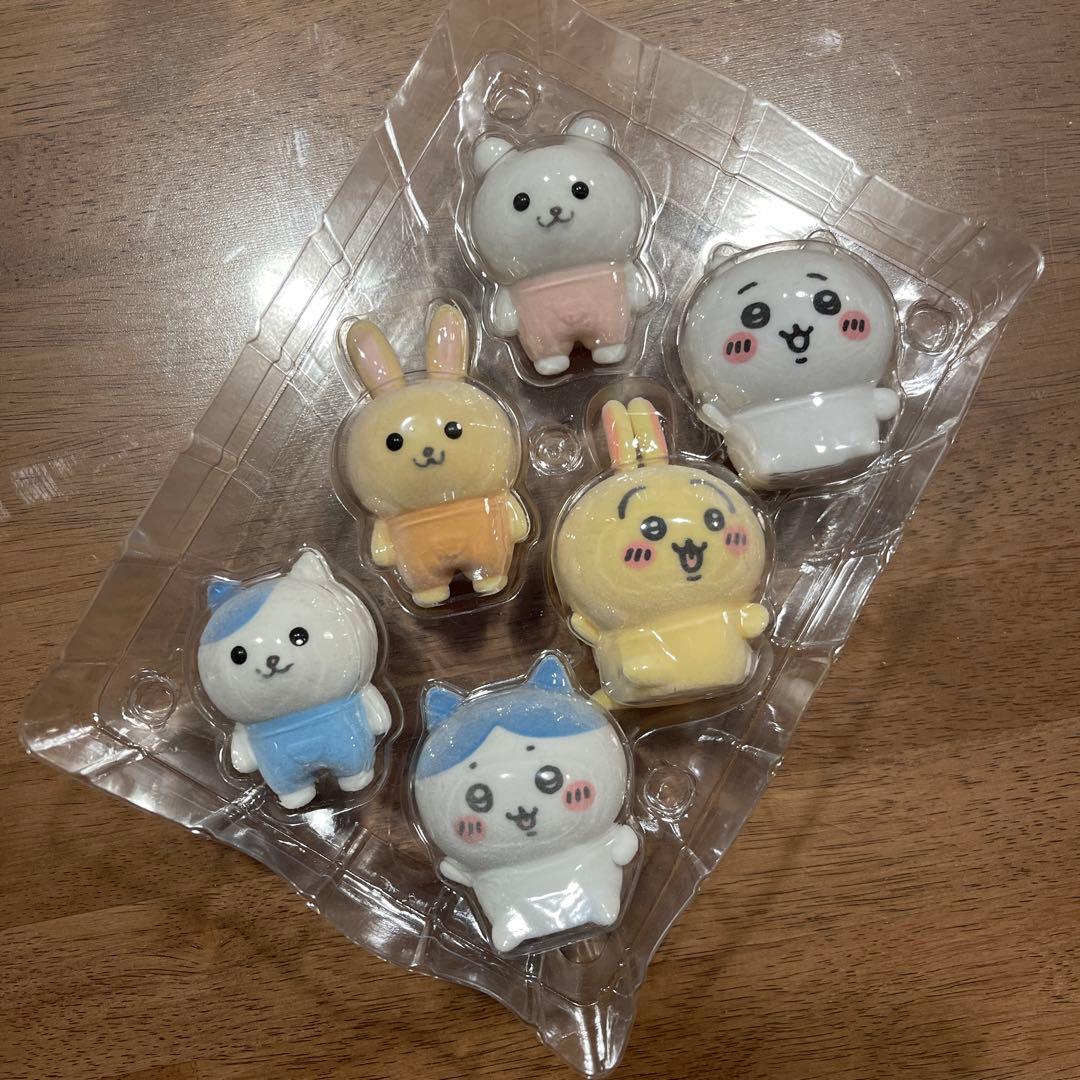 ちいかわ フロッキーフィギュア 6体セット なんとかバニア