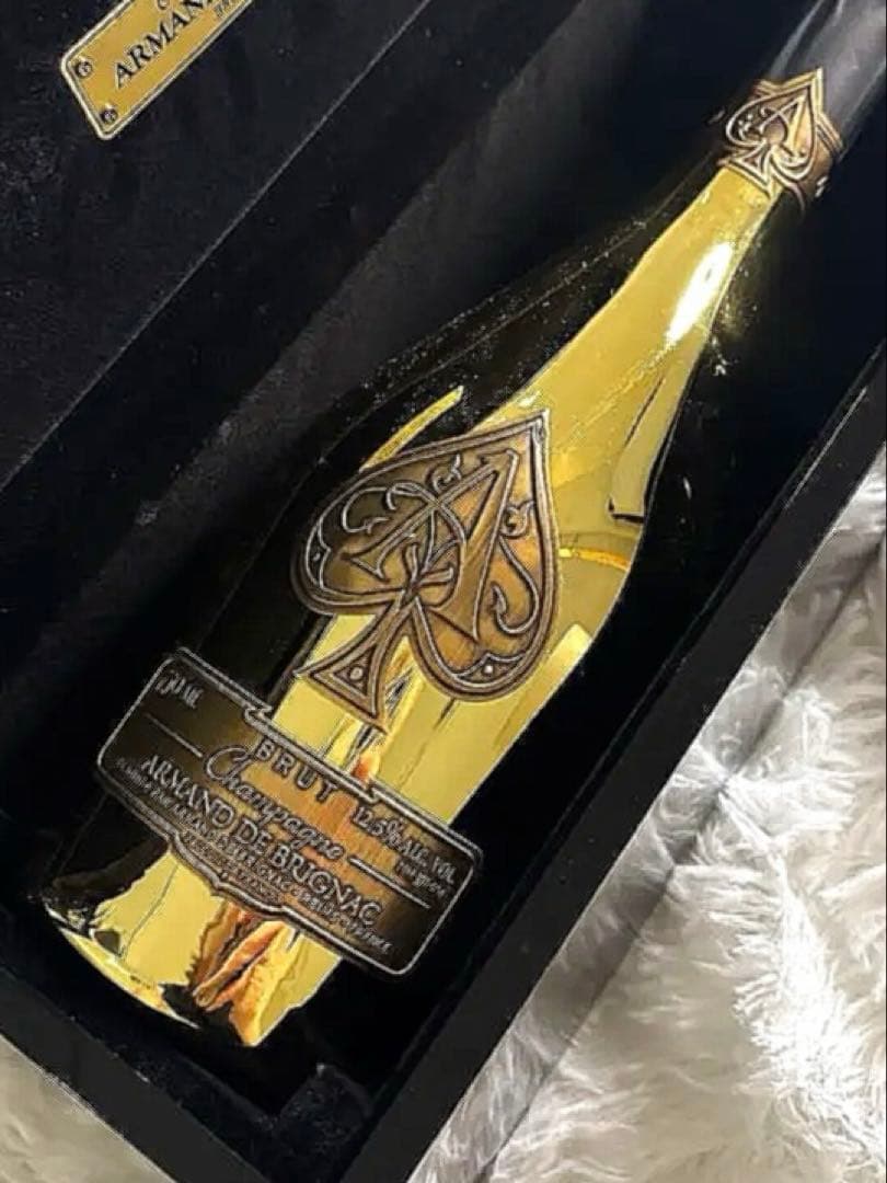 【未開封】アルマンド アルマン ド ブリニャック ブリュット ゴールド 箱あり
