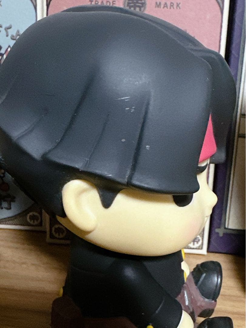 大逆転裁判　ソフビ貯金箱4体セット