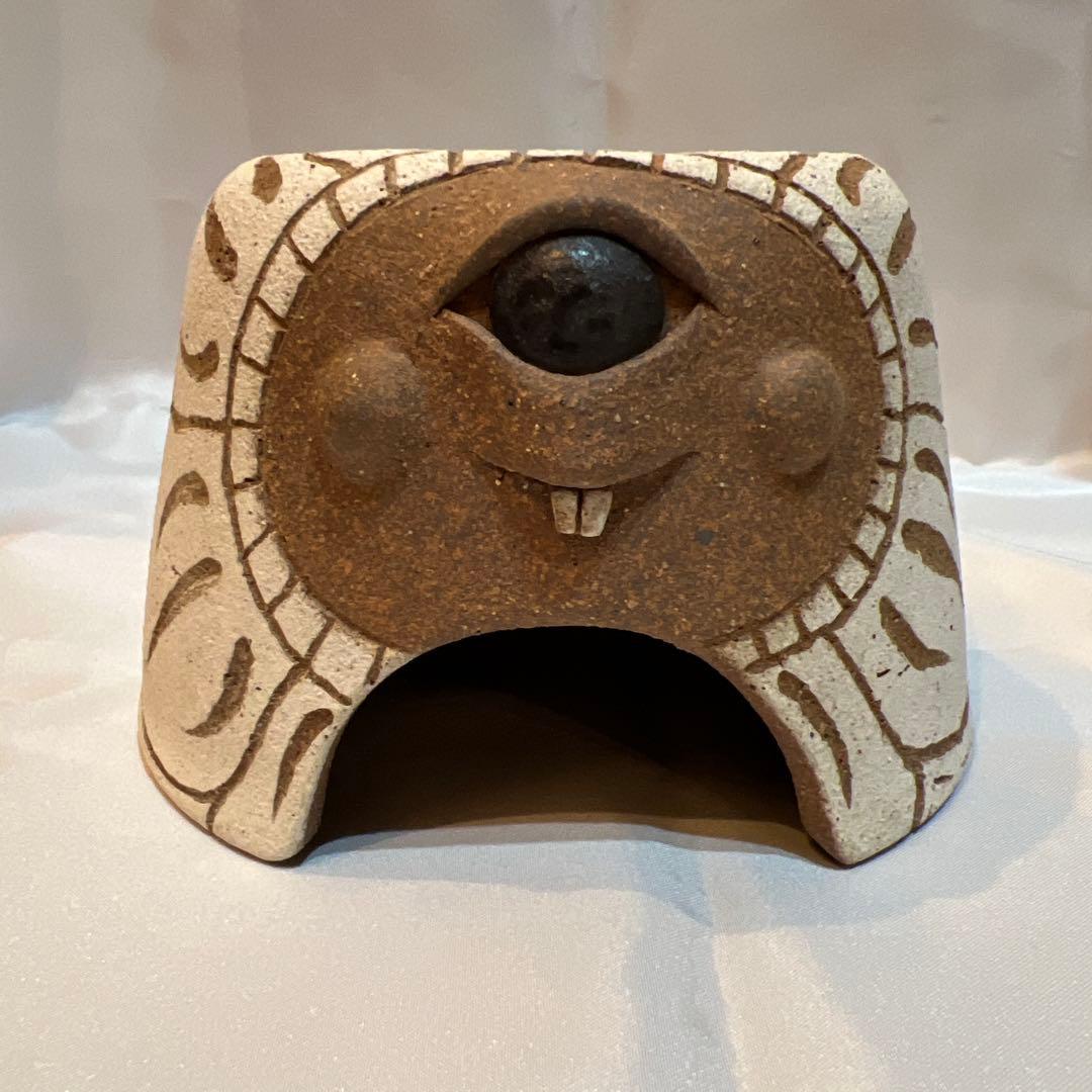 【超激レア　新品未使用シェルター2点セット】レオパ　ニシアフ　爬虫類　原田窯