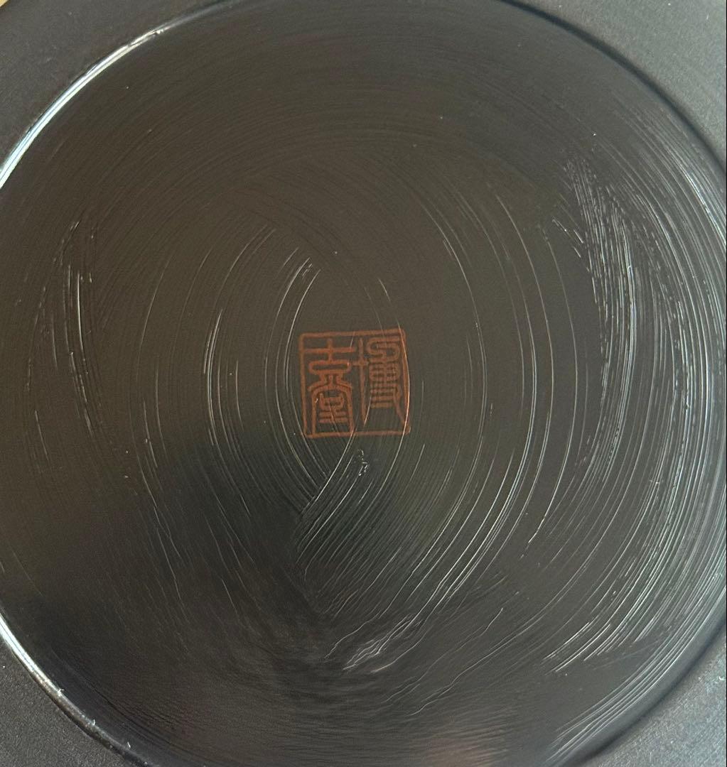 博古堂　鎌倉彫　菓子皿　盆　未使用