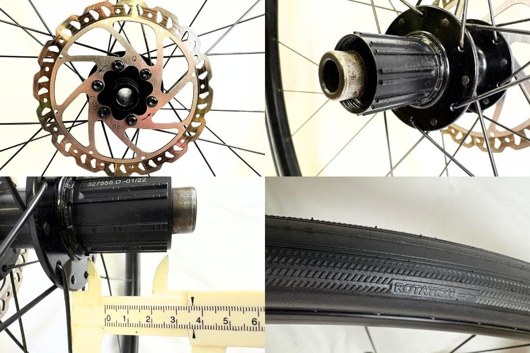 T59) GIANT P-R2 ディスク タイヤ付 ホイール