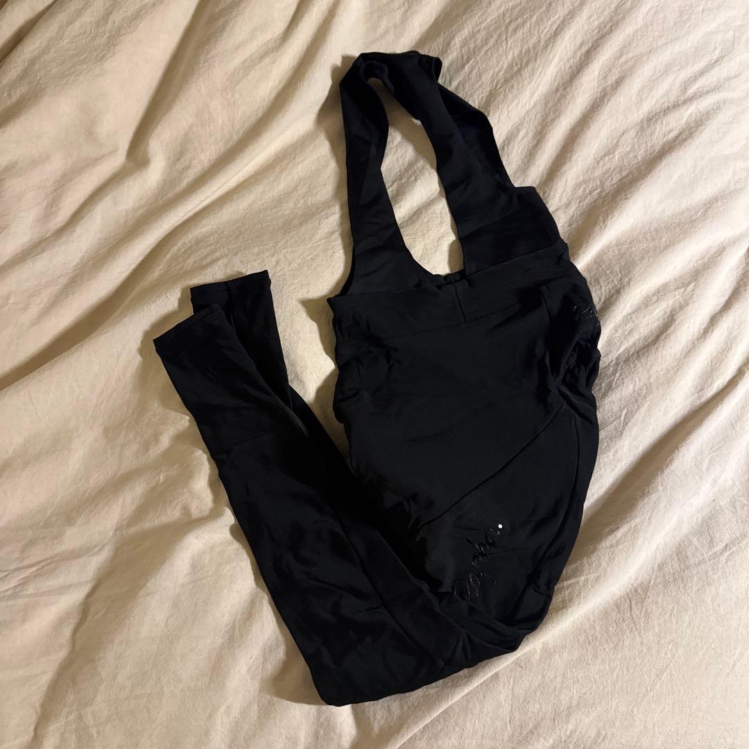 Rapha レディースブラック ビブタイツ XS