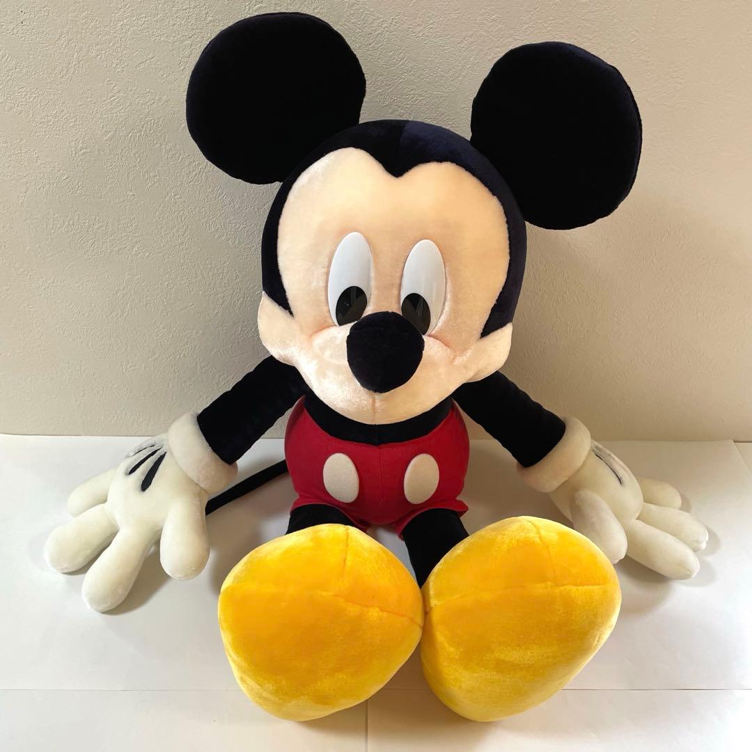 【まとめ売り】 圧縮なし Disney 特大 ぬいぐるみ ミッキー ミニー ペア