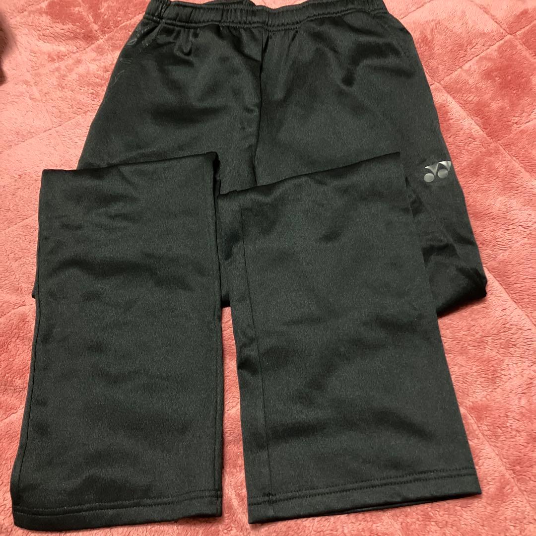 YONEX ブラックジャージ上下セット JP L
