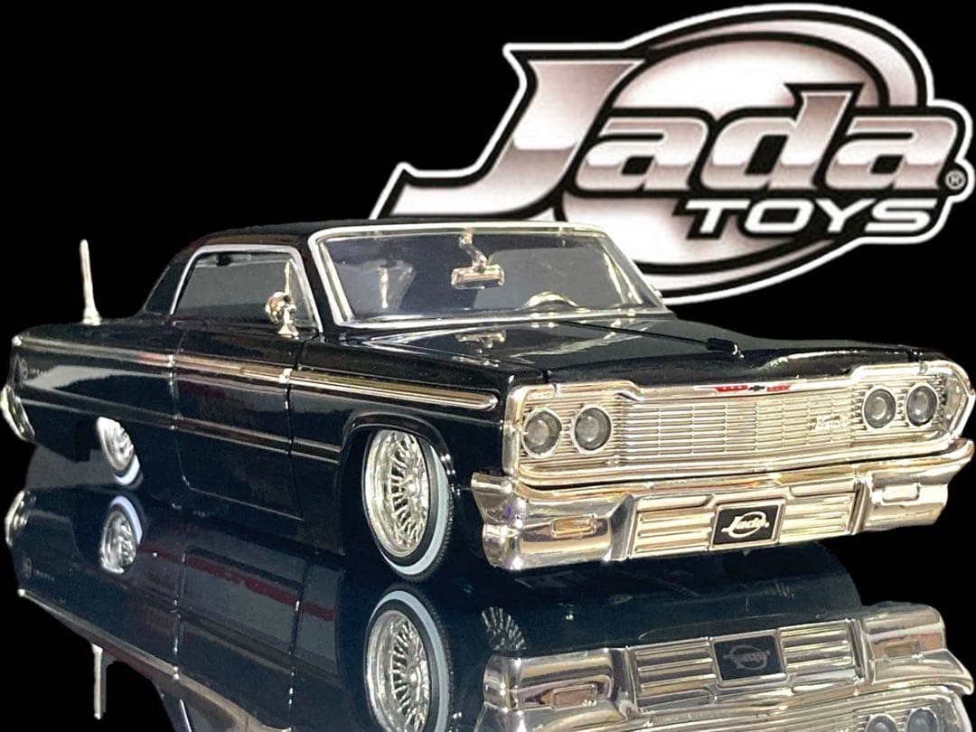 Jada Toys《 '64 シボレー インパラ ローライダー 黒 》 #開封品