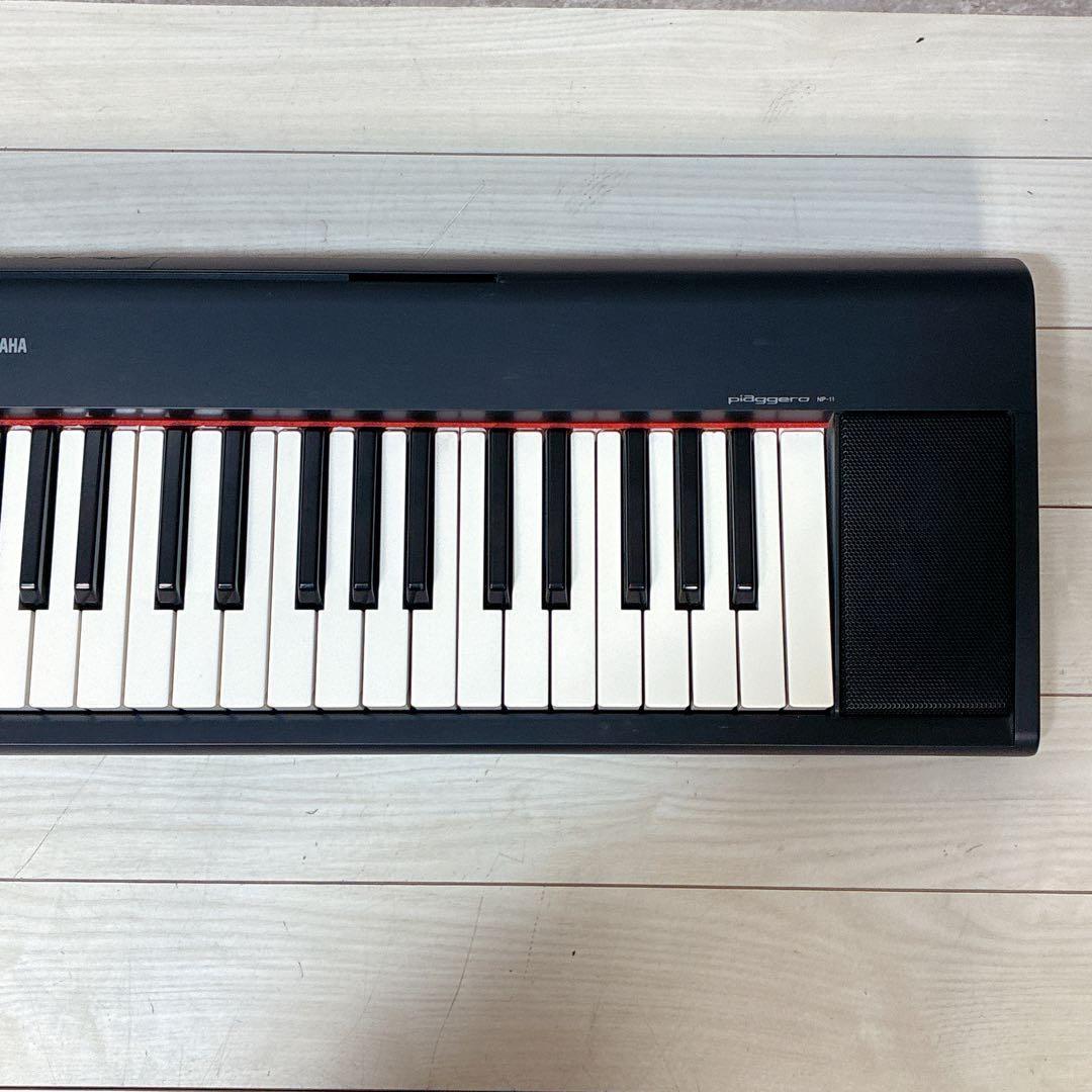 YAMAHA ヤマハ 電子キーボード NP-11 スタンド ペダル セット