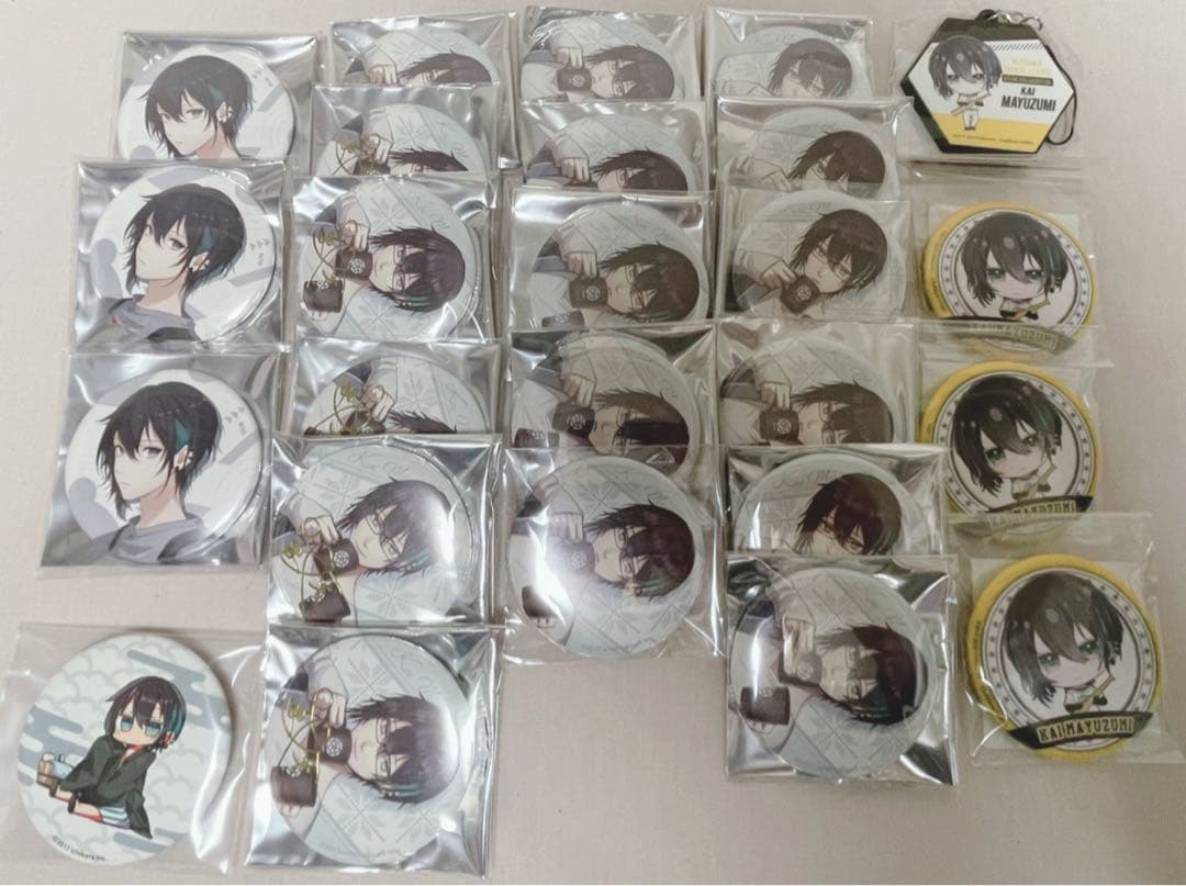 期間限定値下げ中 黛灰 にじさんじ 缶バッジ ストラップ