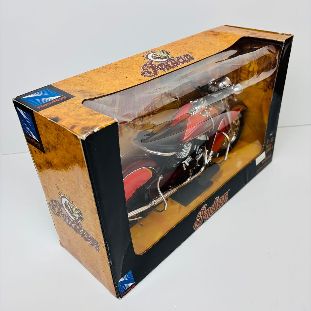 【美品】NEWRAY Indian ニューレイ　インディアン　バイクフィギュア