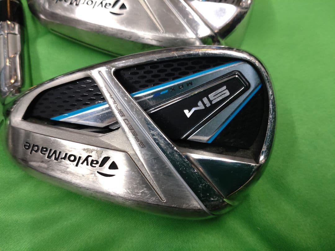 テーラーメイドSIMMAX アイアン 5〜PW　KBS MAX85 R