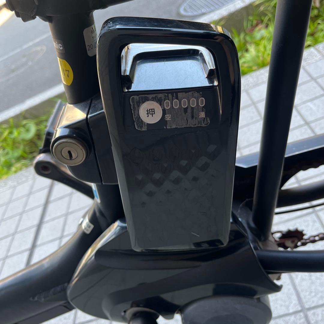 パナソニック 電動アシスト自転車 ギュットアニーズ 前後チャイルドシート付 黒