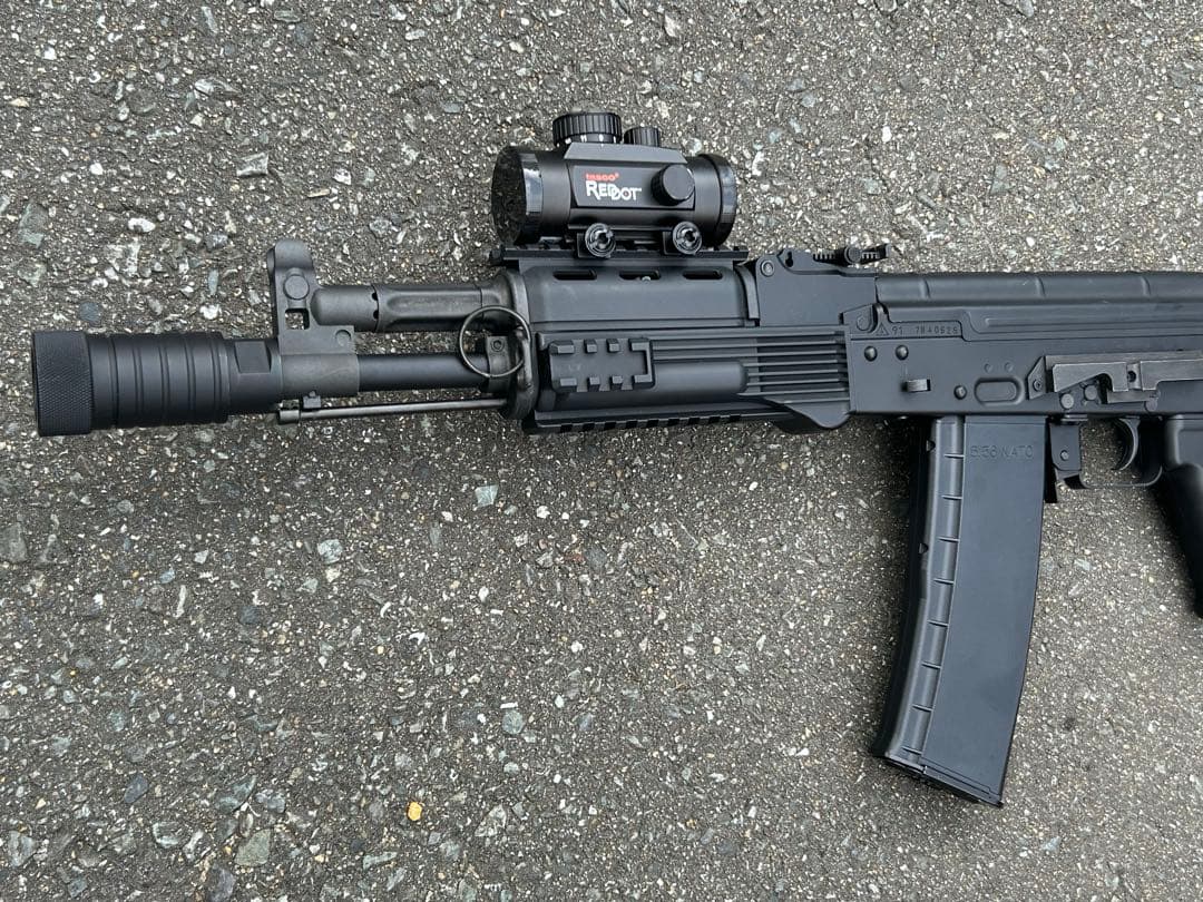 東京マルイ 次世代電動ガン AK 102 ドットサイト&スリング付 作動良好