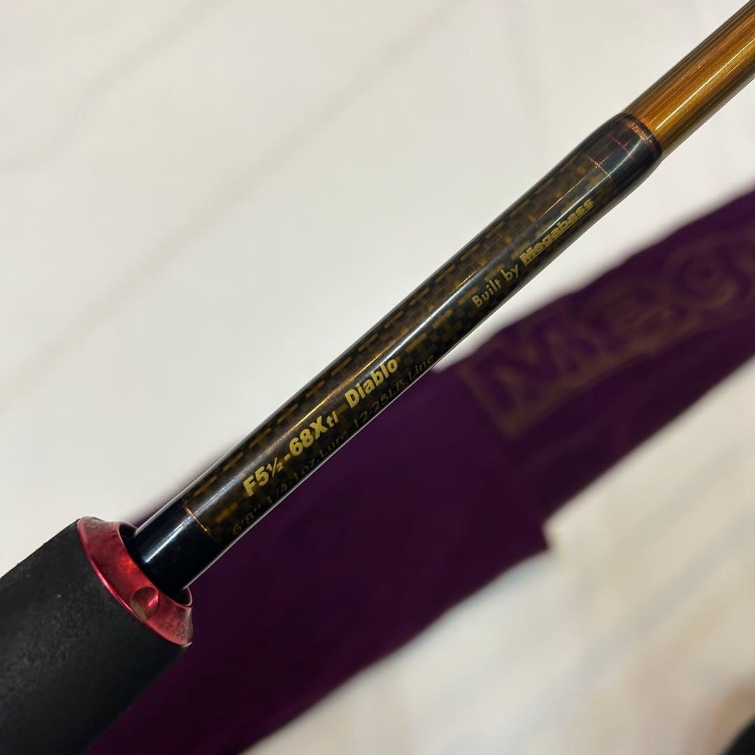 メガバス デストロイヤー F5 1/2-68 Xti ディアブロ ロッド