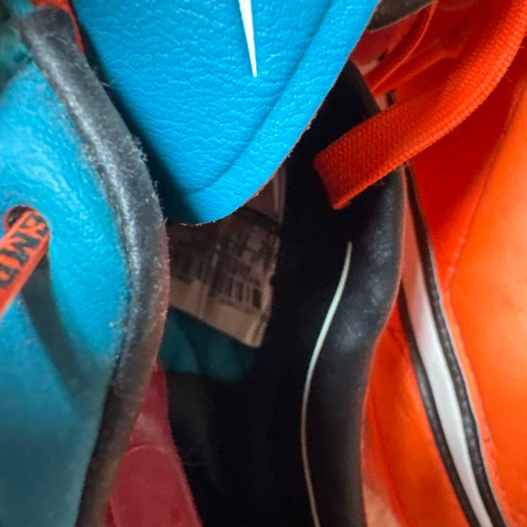NIKE ティエンポ　サッカーシューズ スパイク 青/オレンジ 26.5cm