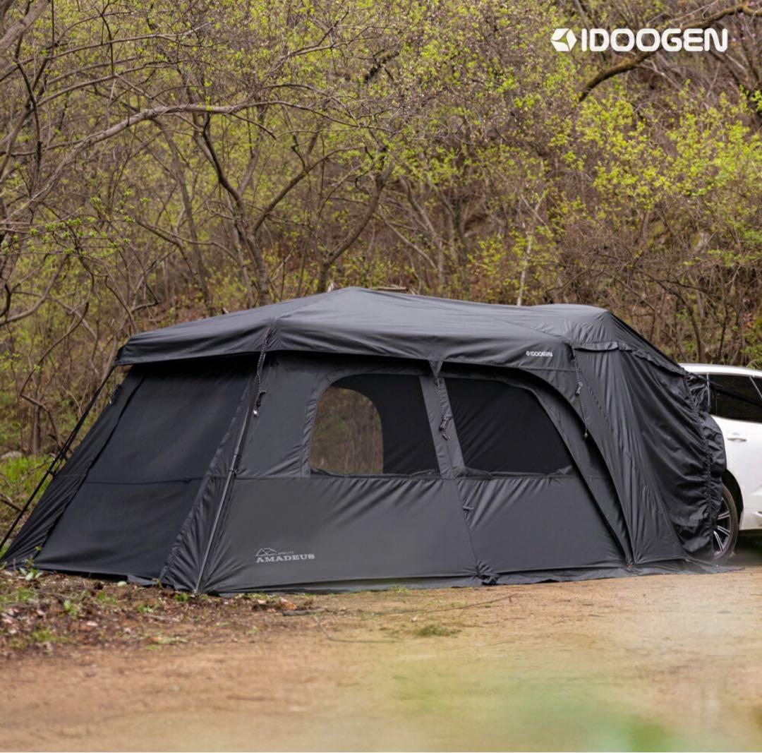 IDOOGEN AMADEUS 車中泊テント 自立型 ブラック