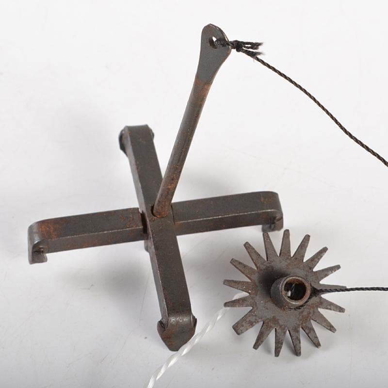 明珍火箸　五十一代　明珍宗之作　火箸風鈴　共箱　M　R6407