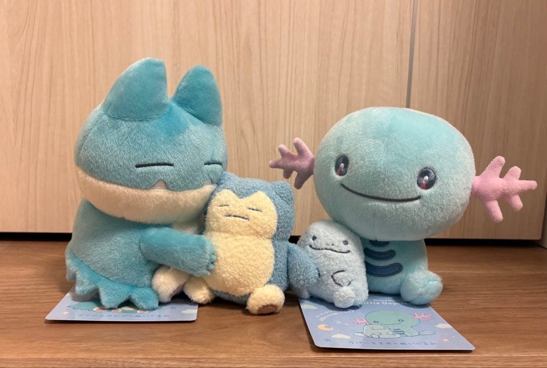 ポケモンLittle Daydream ウパーとヌオー　ゴンベとカビゴン