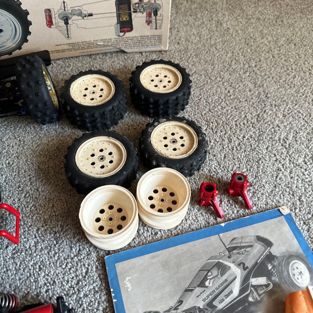 プ*ラ様 タミヤ SUPER SABRE スーパーセイバー プロポ付き