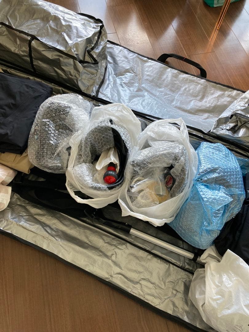 2人分入るスノーボードケース　ホームマウンテン　リョック・ショルダー・ブーツ入れ