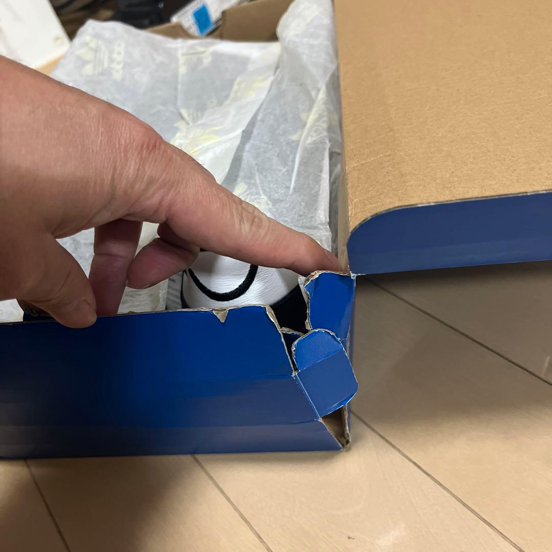 シューズ adidas x atmos face samba og