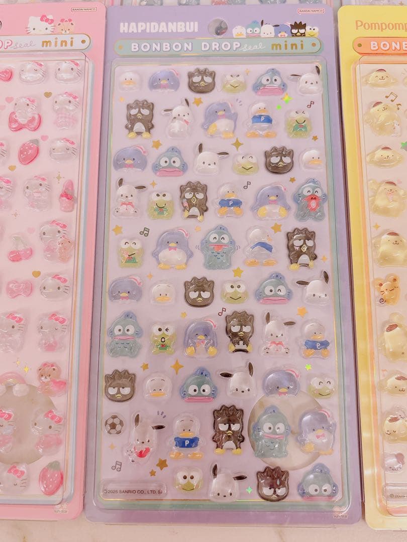 ボンボンドロップシール　正規品　サンリオミニ　サンスター　コンプリート