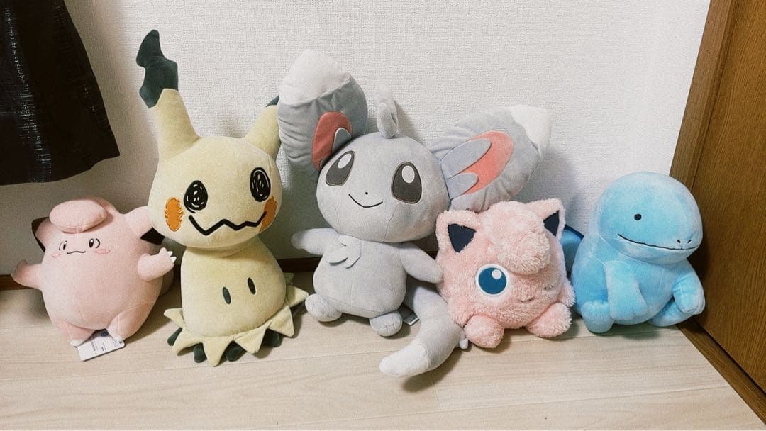 ポケモン　ぬいぐるみ　18種類　まとめ売り　ポッチャマ　イーブイ　ゼニガメ等