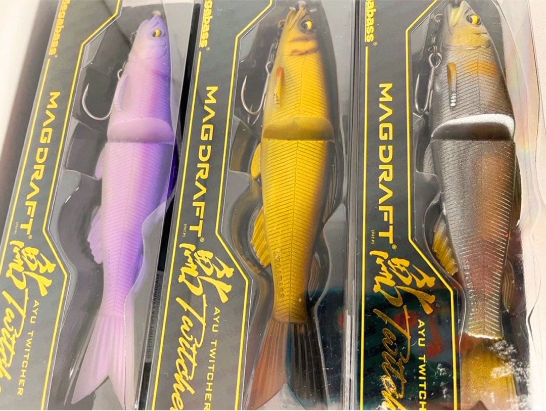メガバス マグドラフト アユトゥイッチャー 3セット