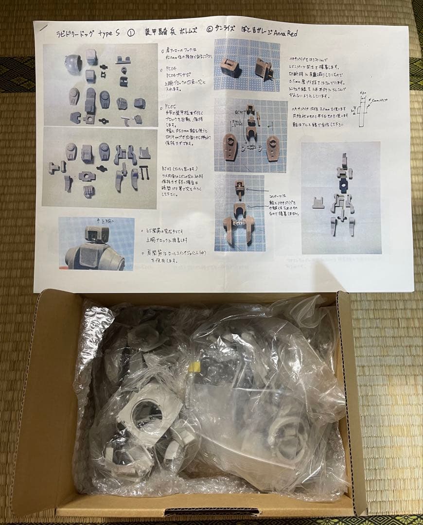 1/24 ラビドリードック　ぼと吉ガレージ製　ガレージキット