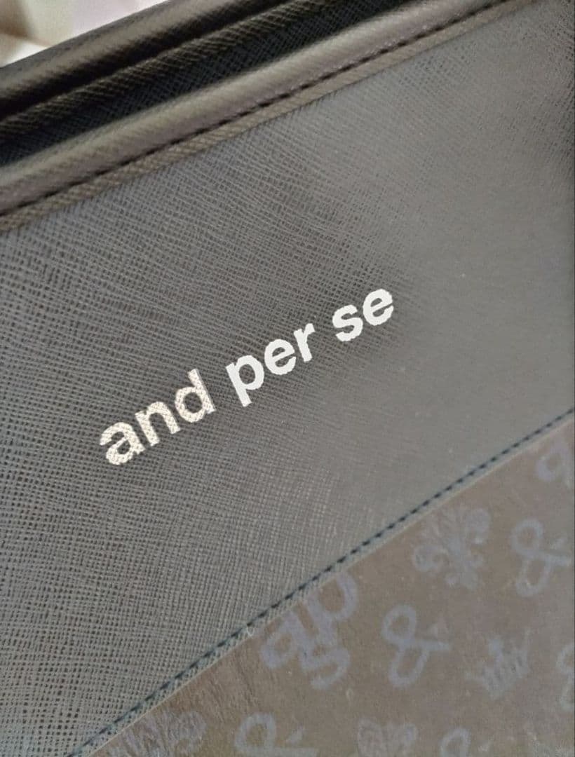 and per se アンパスィ 　　　　　　　　　トートバッグ ロッカーバッグ