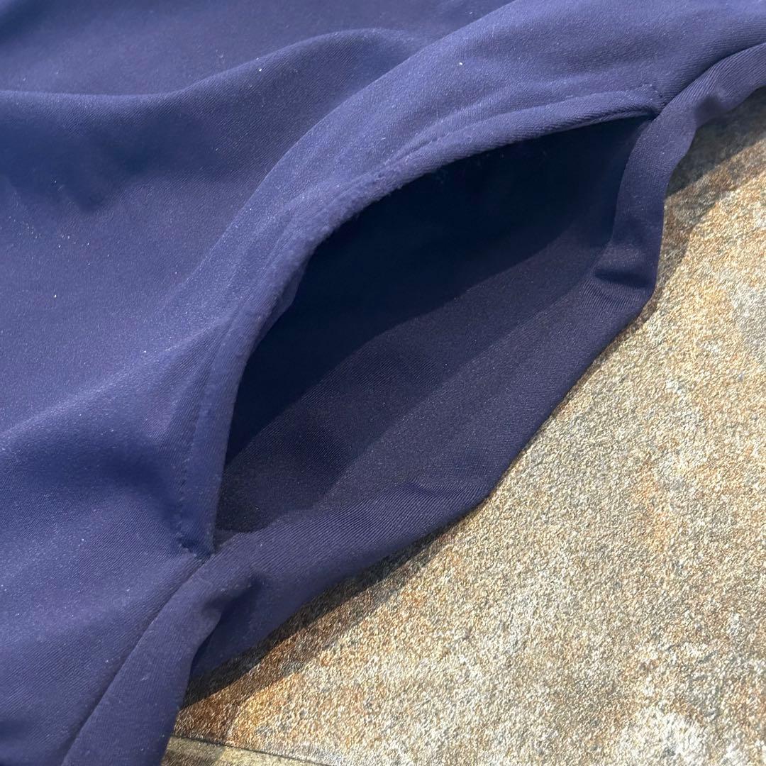 FR2 GOLF ワンピース　モックネック　長袖　ネイビー系