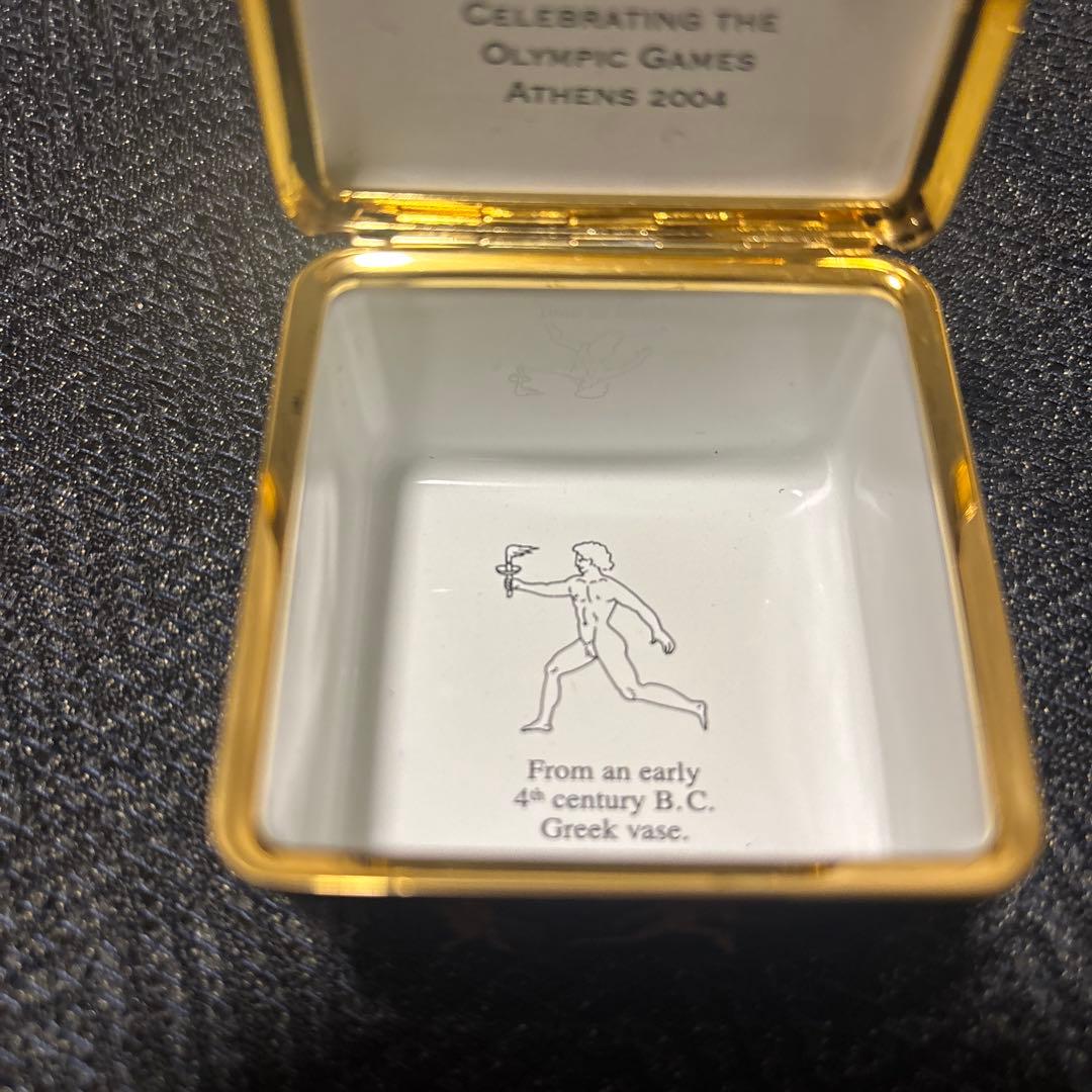 アテネ　2004 オリンピック　記念エナメル　ボックス