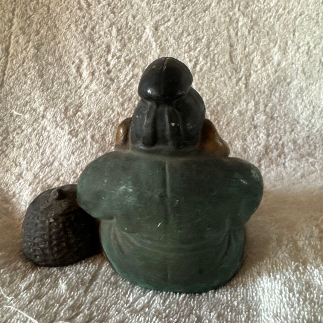 ②古い　恵比寿様　大黒様　セット