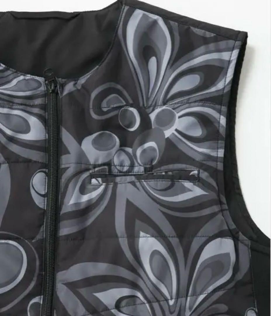 ラウドマウス HOTOPIA中綿電熱ベスト シャガデリックシルバー